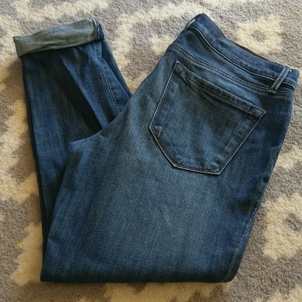 Ann Taylor  Loft  relaxed skinny jeans.
